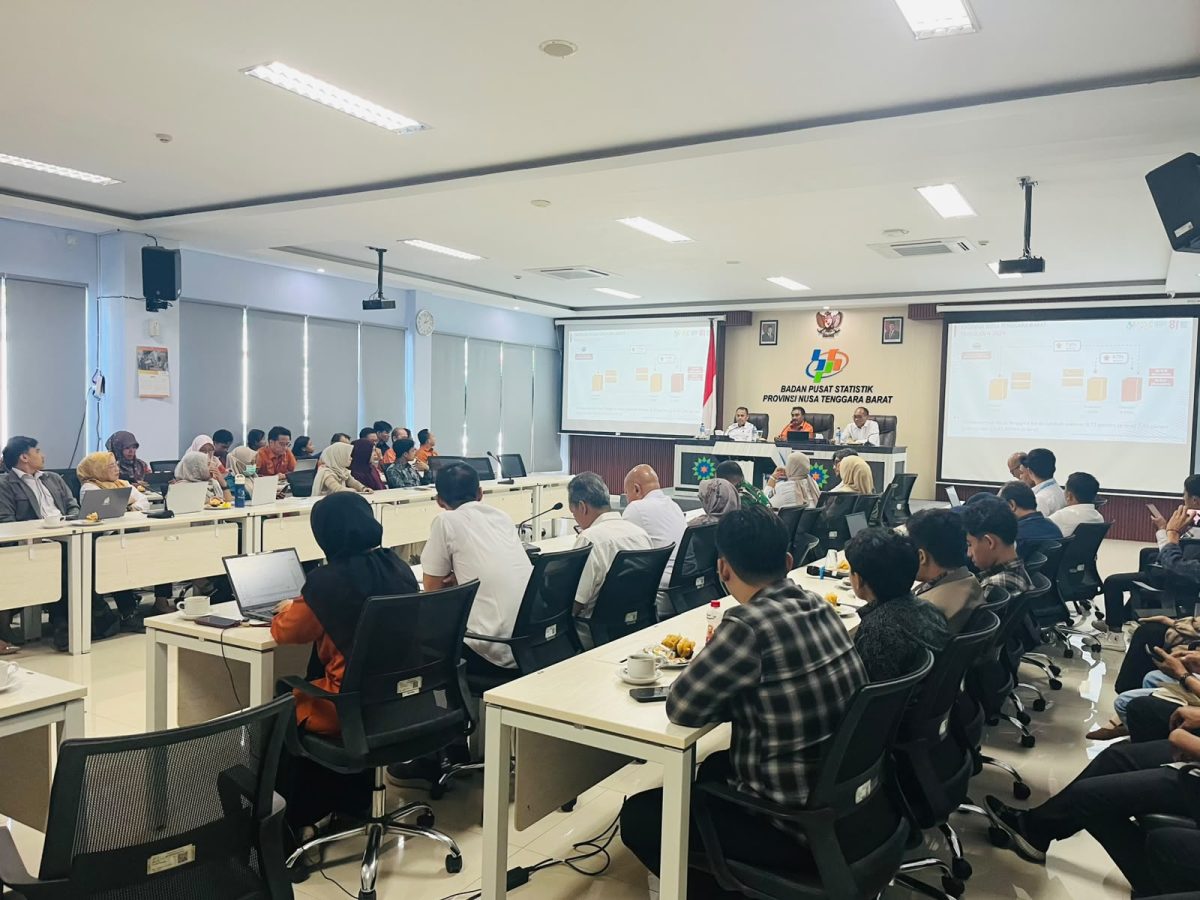BPS merilis pertumbuhan ekonomi di NTB.