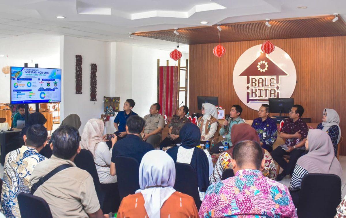 Progres investasi NTB di semester I 2026.