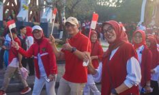 Pemprov NTB dan Pemkot Mataram Bagikan Bendera Sambut HUT Ke-81 RI