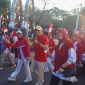 Kemeriahan menyambut Hari Kemerdekaan RI di Kota Mataram.