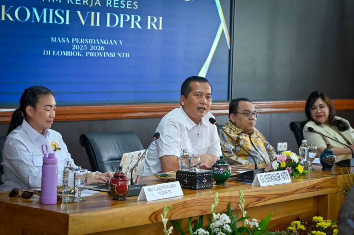 Gubernur NTB dalam reses Komisi VII DPR RI
