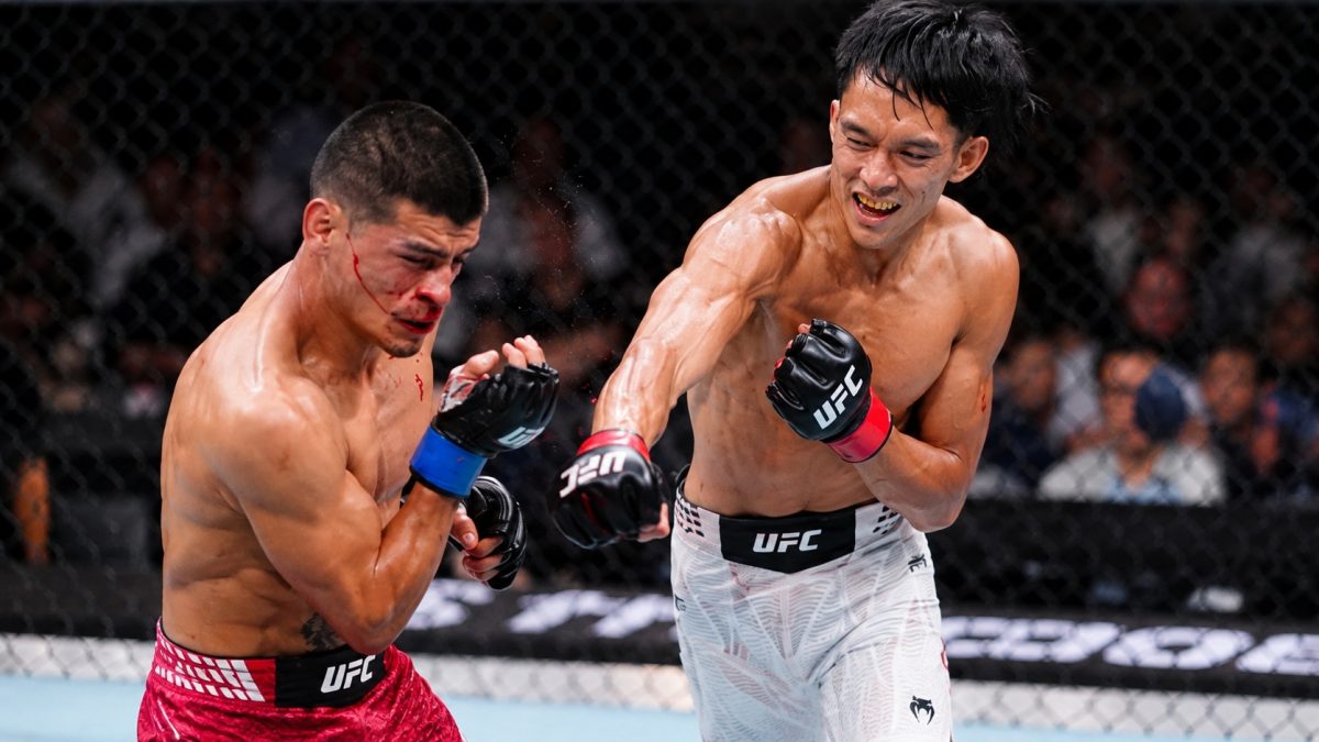 TheIndoNinja, julukan Bilal Hasan memukul KO Nilson Rojas dalam debutnya di UFC.