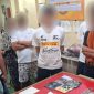 Terduga penyalahguna narkoba yang diamankan polisi.