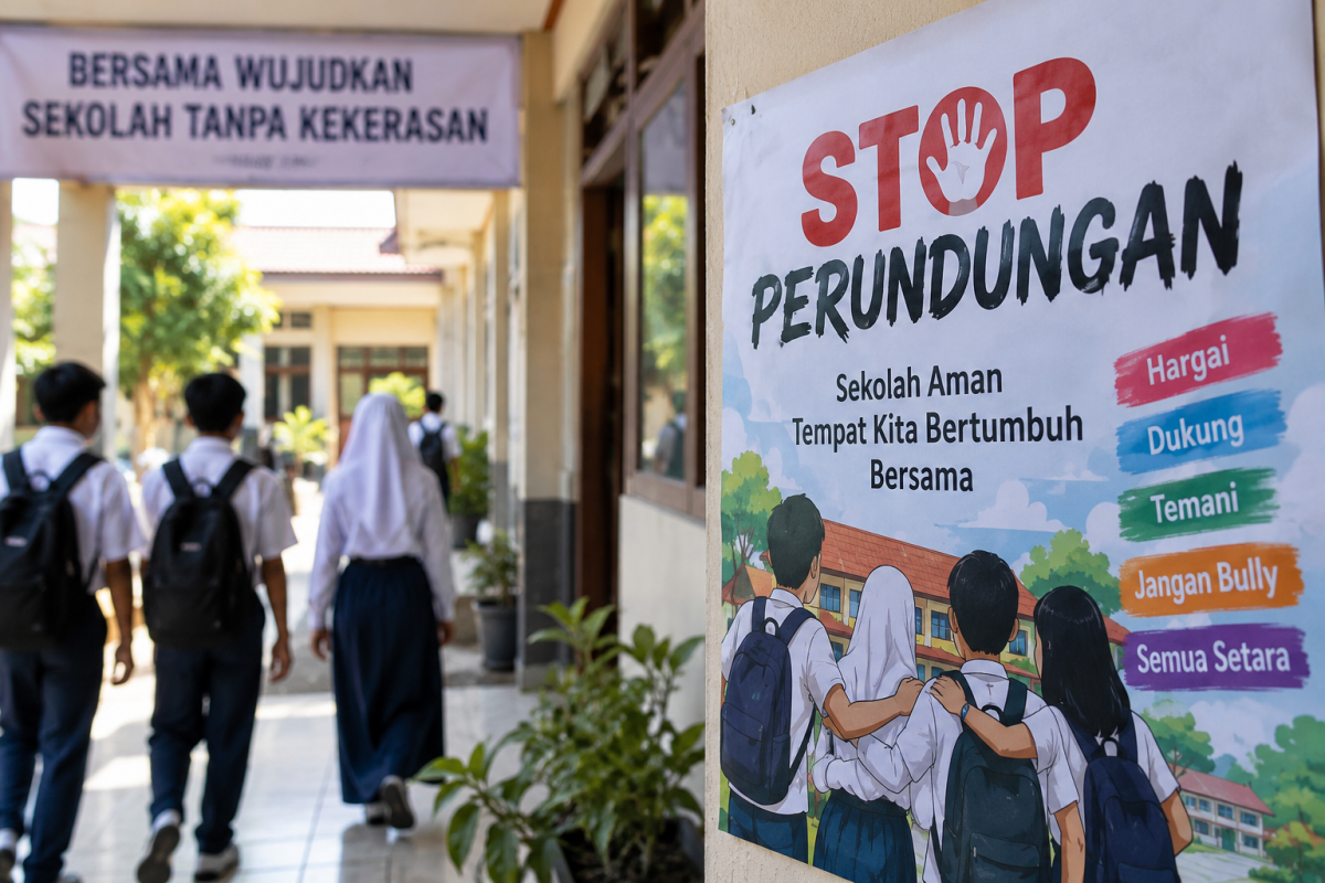 Ilustrasi Cegah Perundungan