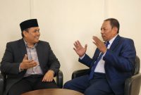 Ahsanul Khalik bersama Iwan Harsono.
