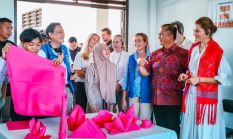 Putri Mahkota Swedia Tinjau Sekolah Tahan Gempa dan Layanan Digital di Lombok Utara
