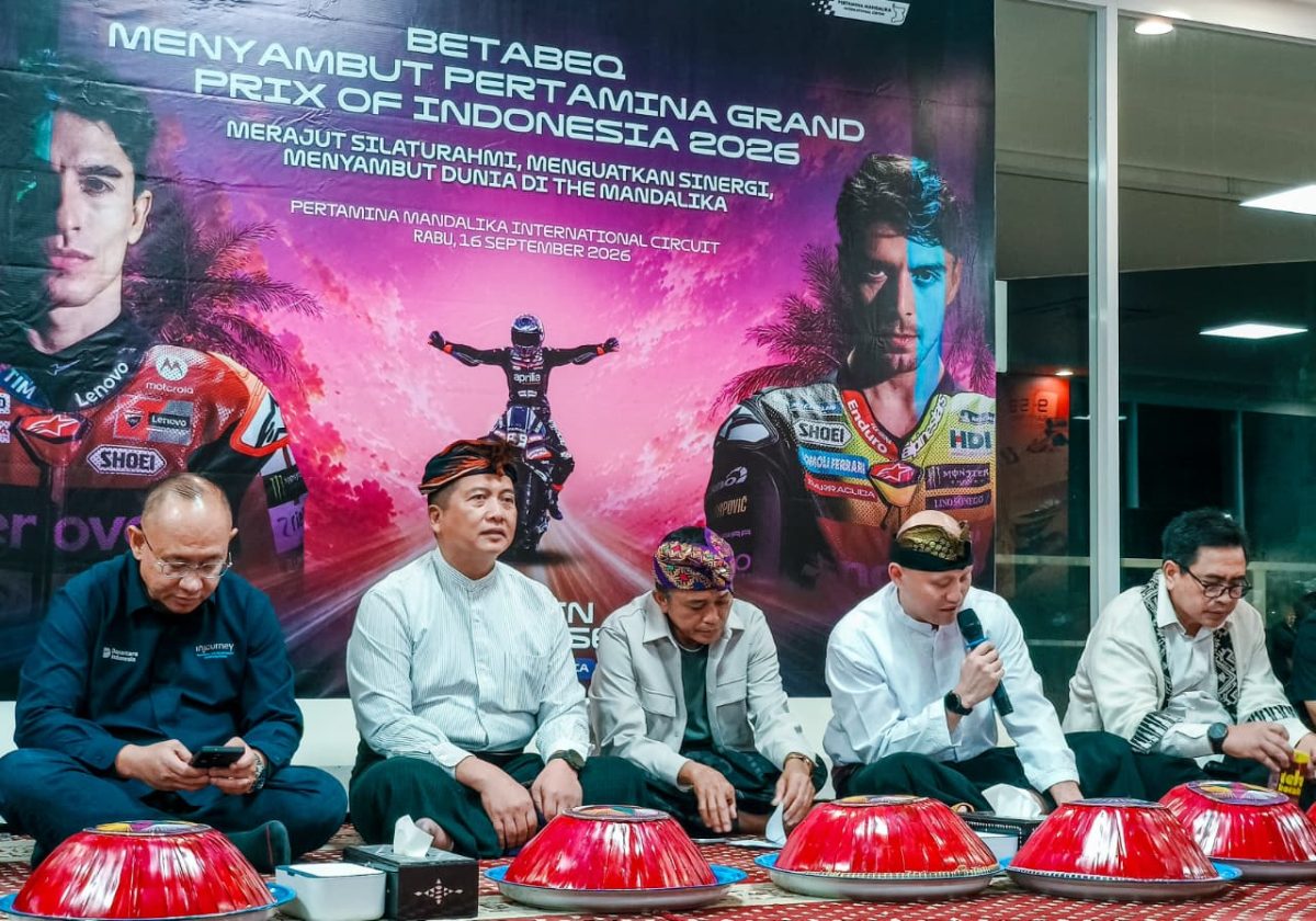 Tradisi Betabeq sebelum MotoGP 2026