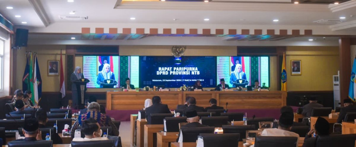 Sidang Paripurna DPRD NTB 2026