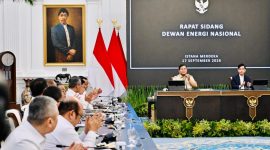 Presiden Prabowo Subianto memimpin Sidang Paripurna Dewan Energi Nasional (DEN) di Istana Merdeka, Jakarta, pada Kamis, 17 September 2026. Foto: BPMI Setpres/Laily Rachev