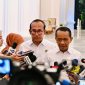 Menteri ESDM Bahlil Lahadalia memberikan keterangan pers kepada awak media di Istana Merdeka Jakarta, pada Kamis, 17 September 2026. Foto: BPMI Setpres/Laily Rachev