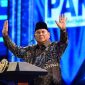 Presiden Prabowo Subianto menghadiri acara Puncak Peringatan HUT ke-28 Partai Amanat Nasional (PAN) di Plenary Hall, Jakarta International Convention Center (JICC), Jakarta, Jumat, 18 September 2026. Foto: BPMI Setpres/Muchlis Jr