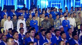 Presiden Prabowo Subianto menghadiri acara Puncak Peringatan HUT ke-28 Partai Amanat Nasional (PAN) di Plenary Hall, Jakarta International Convention Center (JICC), Jakarta, Jumat, 18 September 2026. Foto: BPMI Setpres/Muchlis Jr
