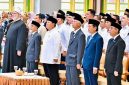 Presiden Prabowo Subianto menghadiri Resepsi Kesyukuran 100 Tahun Pondok Modern Darussalam Gontor (PMDG) yang digelar di Balai Pertemuan Pondok Modern (BPPM), Pondok Modern Darussalam Gontor Putra Kampus Pusat, Kabupaten Ponorogo, Provinsi Jawa Timur, pada Sabtu, 19 September 2026. Foto: BPMI Setpres/Laily Rachev