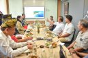 Pembahasan revitalisasi Pasar Seni Senggigi.