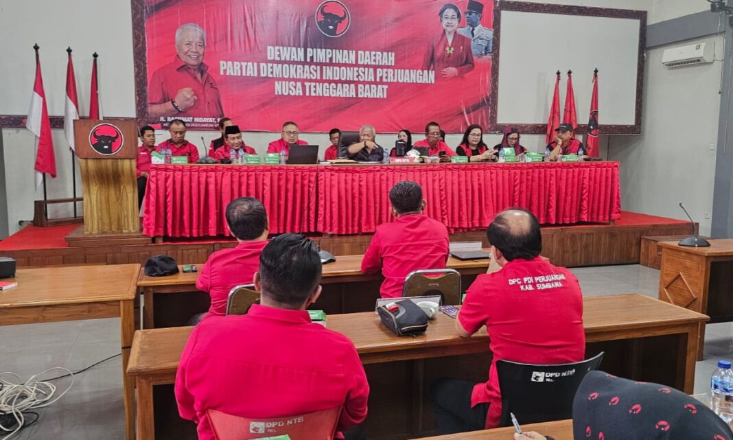 Rapat PDIP NTB.