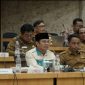 Bupati Dompu Bambang Firdaus dalam kegiatan sinkronisasi bersama Kementerian ESDM di Kantor Gubernur NTB.